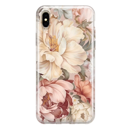 Etui silikonowe z nadrukiem Apple iPhone X Bukiet kwiatów PieceofCase