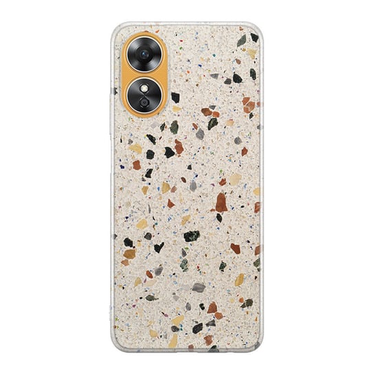 Etui silikonowe z nadrukiem OPPO Oppo A17 Terrazzo PieceofCase