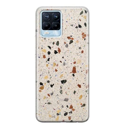 Etui silikonowe z nadrukiem Realme 8 Terrazzo PieceofCase