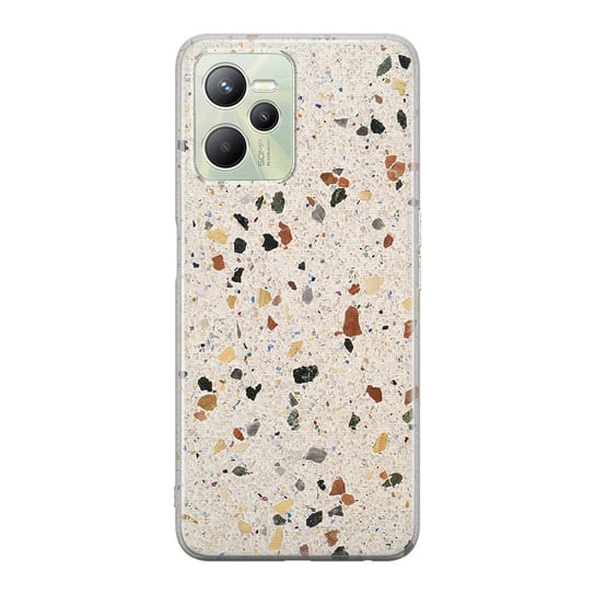 Etui silikonowe z nadrukiem Realme C35 Terrazzo PieceofCase