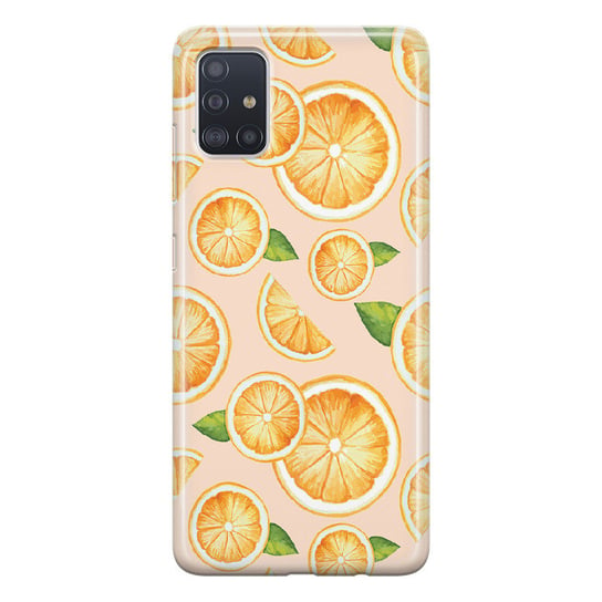 Etui silikonowe z nadrukiem Samsung Galaxy A51 5G Smak lata - pomarańcze PieceofCase