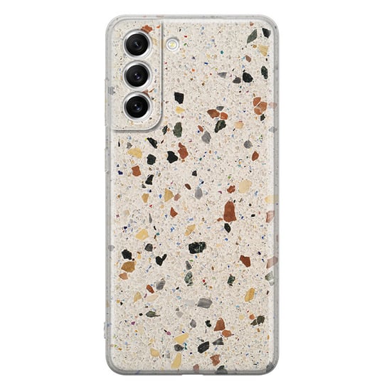 Etui silikonowe z nadrukiem Samsung Galaxy S21 FE 5G Terrazzo PieceofCase