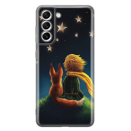 Etui silikonowe z nadrukiem Samsung Galaxy S22 Plus Mały książe i lisek PieceofCase