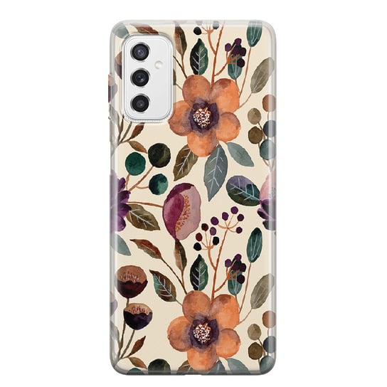 Etui silikonowe z nadrukiem Samsung Galaxy S23 FE Malowane kwiaty PieceofCase