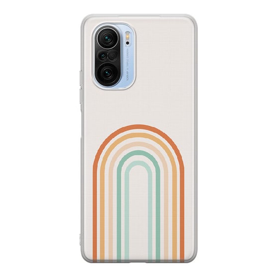 Etui silikonowe z nadrukiem Xiaomi Mi 11i Tęcza boho 2 PieceofCase