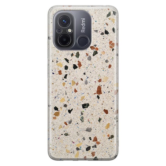 Etui silikonowe z nadrukiem Xiaomi Redmi 12C Terrazzo PieceofCase