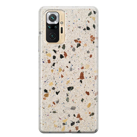 Etui silikonowe z nadrukiem Xiaomi Redmi Note 10 Pro Terrazzo PieceofCase