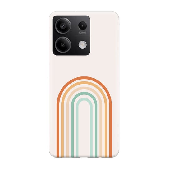 Etui silikonowe z nadrukiem Xiaomi Redmi Note 13 5G Tęcza boho 2 PieceofCase