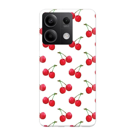 Etui silikonowe z nadrukiem Xiaomi Redmi Note 13 Pro 4G Wiśnie 2 PieceofCase