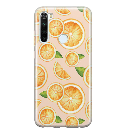 Etui silikonowe z nadrukiem Xiaomi Redmi Note 8T Smak lata - pomarańcze PieceofCase