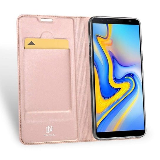 Etui, SkinPro Samsung Galaxy J6 Plus Rose złoty Dux Ducis