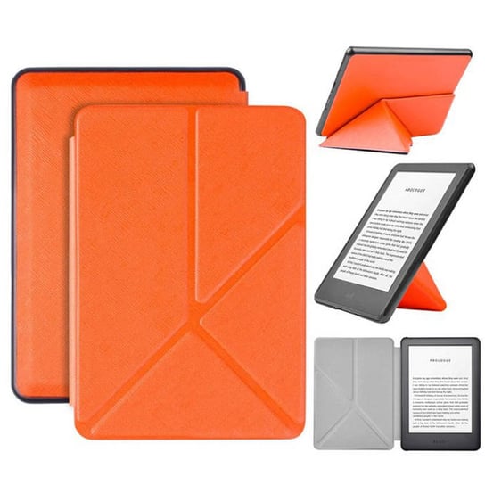Etui Składane Origami Na Czytnik Kindle 10 6" Pomarańczowe Inny producent