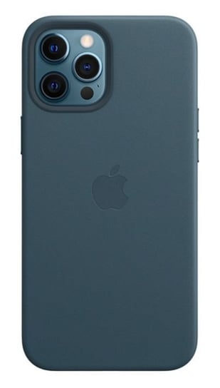 Etui Skórzane Apple iPhone 12 Pro Max Bałtycki Błękit Ciemnoniebieski MHKK3ZM/A MagSafe Apple