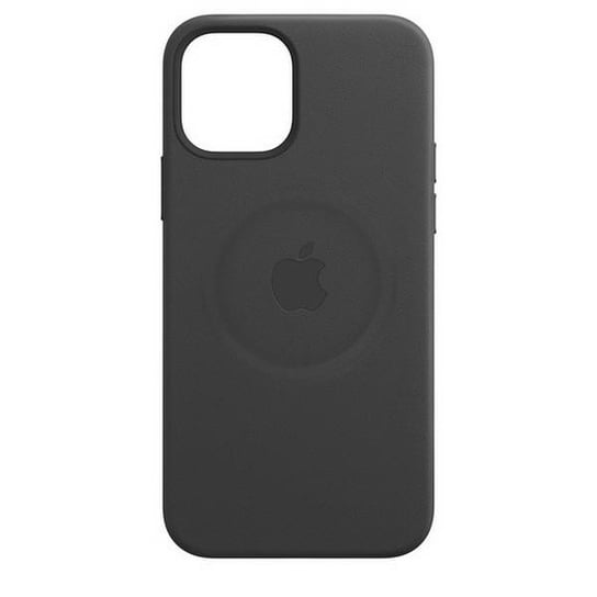 Etui Skórzane Apple iPhone 12 Pro Max Czarne Black MHKM3ZM/A MagSafe Leather Case Apple