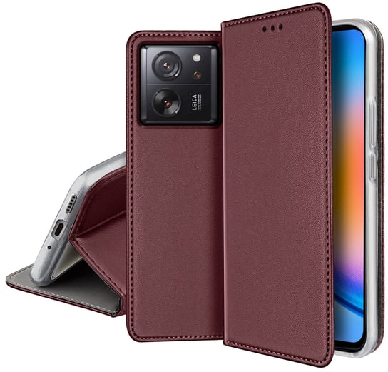 Etui SkÓrzane Do Xiaomi 13t 13t Pro Magnetyczne Book Case Tokra SzkŁo 9h Krainagsm Sklep 9061