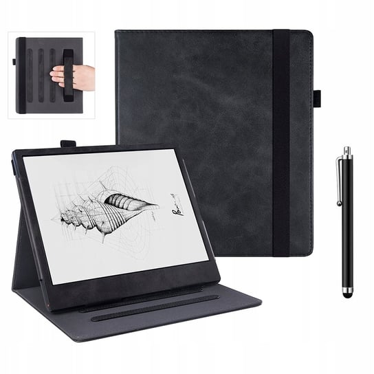 ETUI SKÓRZANE HOLDER do Onyx Boox Note Air 4C / 3C 10,3" + RYSIK Inny producent