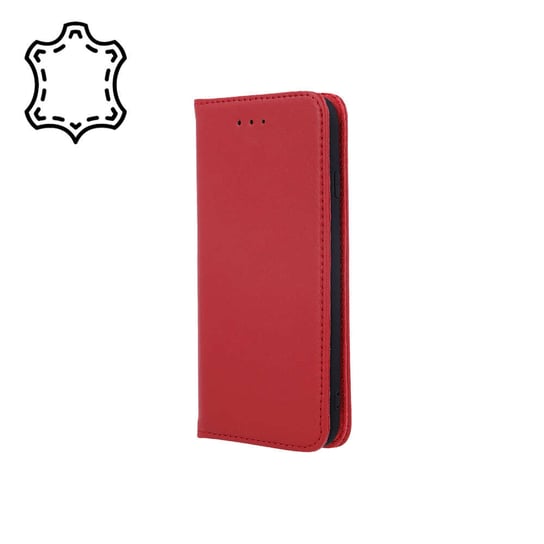 Etui Skórzane Smart Pro Do Xiaomi Redmi Note 12 Pro 5G Bordowe TelForceOne