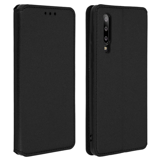 Etui Slim Case, etui z podstawką Classic Edition z kieszenią na kartę do Huawei P30 – czarne Avizar