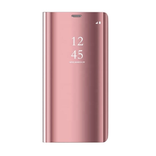 Etui Smart Clear View do Samsung Galaxy A54 różowe Inna marka