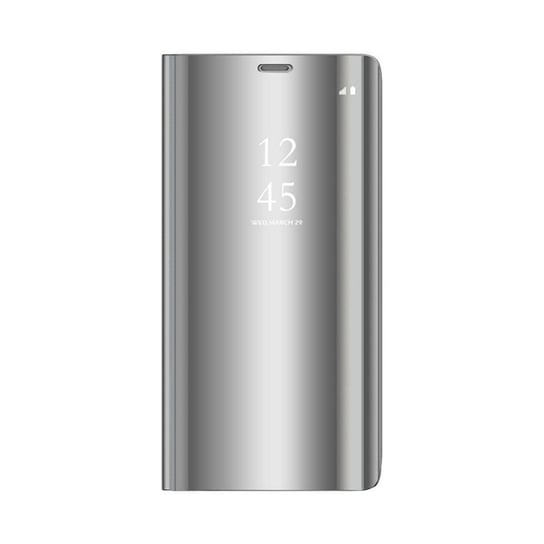 Etui Smart Clear View do Samsung Galaxy S23 srebrne Inna marka