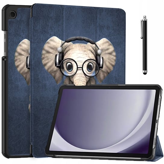 ETUI SMART COVER GRAFIKA do Samsung Galaxy Tab A9 8,7" + RYSIK Samsung