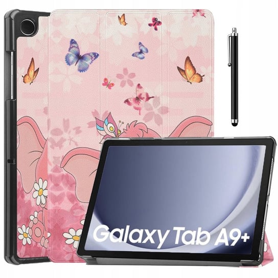 ETUI SMART COVER GRAFIKA do Samsung Galaxy Tab A9 Plus 11" + RYSIK Samsung