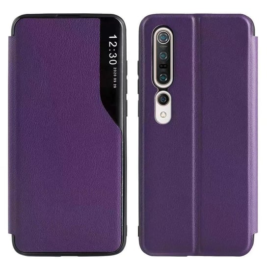 Etui Smart View TPU do Xiaomi Redmi Note 10 5G / Poco M3 Pro / Poco M3 Pro 5G fioletowe OEM