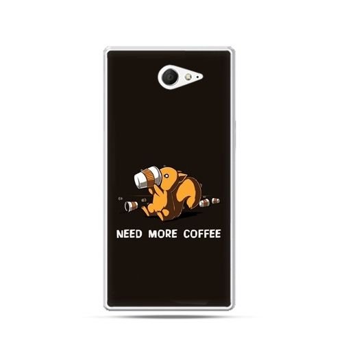 Etui Sony Xperia M2, Need Coffee EtuiStudio