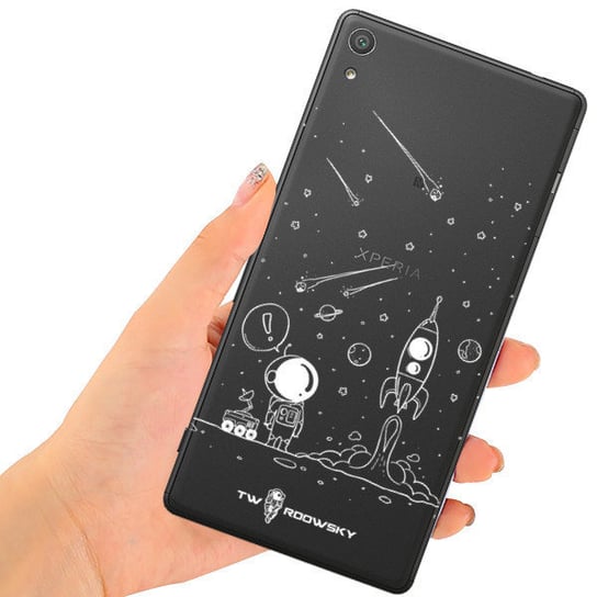 Etui Sony Xperia Xa Ultra Twardowsky Space + Szkło TWARDOWSKY