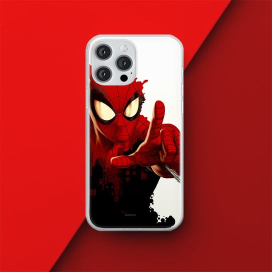 Etui Spider Man 006 Marvel Nadruk częściowy Przeźroczysty Producent: Samsung, Model: M13 4G/ M23 5G/ F23 Samsung