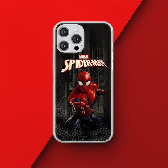 Etui Spider Man 007 Marvel Nadruk pełny Czarny Producent: Samsung, Model: A31 Samsung