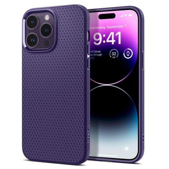 Etui Spigen Liquid Air - Apple iPhone 14 Pro (Deep Purple) Spigen