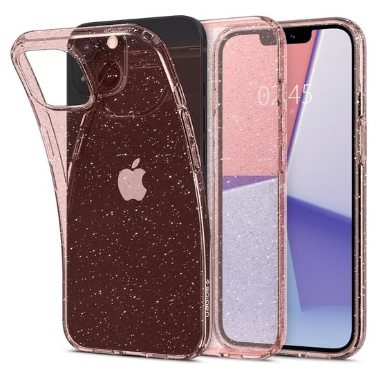 Etui Spigen Liquid Crystal do iPhone 13 Glitter Rose Spigen