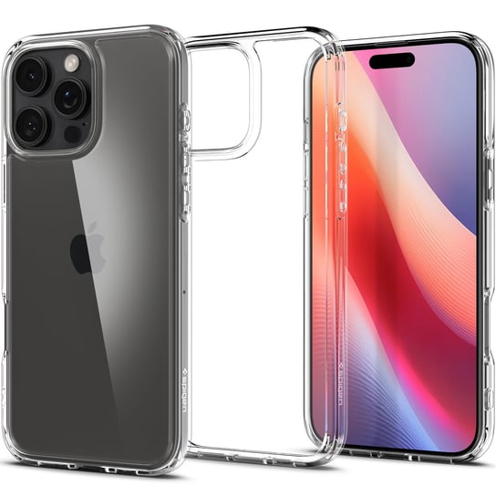 Etui Spigen Ultra Hybrid do iPhone 16 Pro, przezroczyste Apple