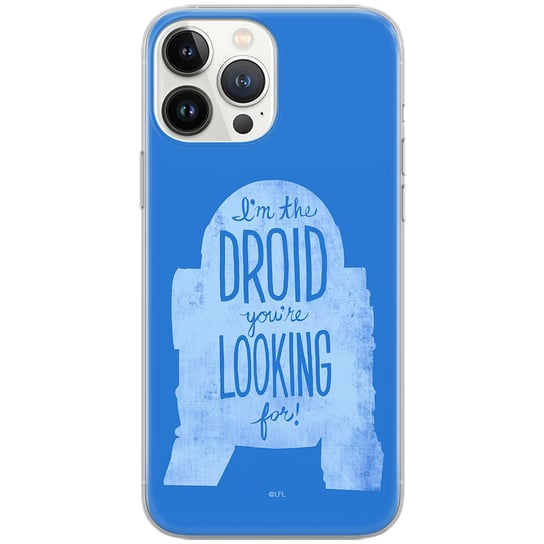 Etui Star Wars dedykowane do Huawei P SMART, wzór: R2D2 006 Etui całkowicie zadrukowane, oryginalne i oficjalnie licencjonowane ERT Group