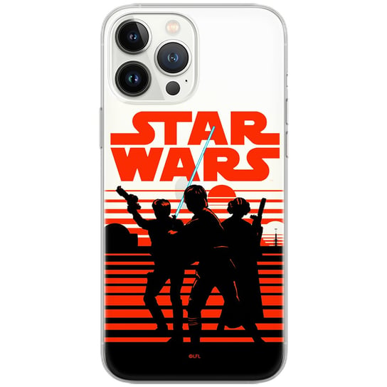 Etui Star Wars dedykowane do Huawei P20 LITE, wzór: Gwiezdne Wojny 026 Etui częściowo przeźroczyste, oryginalne i oficjalnie licencjonowane ERT Group