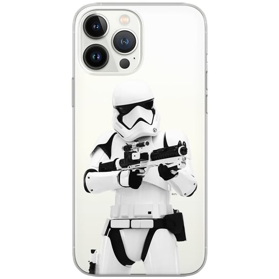 Etui Star Wars dedykowane do Huawei P20, wzór: Szturmowiec 007 Etui częściowo przeźroczyste, oryginalne i oficjalnie licencjonowane ERT Group