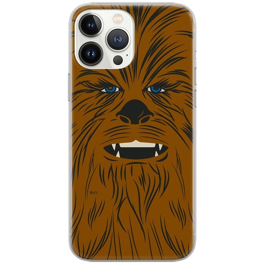 Etui Star Wars dedykowane do Iphone 12 / 12 PRO, wzór: Chewbacca 005 Etui całkowicie zadrukowane, oryginalne i oficjalnie licencjonowane ERT Group