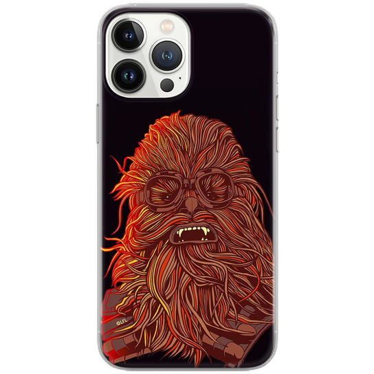 Etui Star Wars dedykowane do Iphone 12 / 12 PRO, wzór: Chewbacca 007 Etui całkowicie zadrukowane, oryginalne i oficjalnie licencjonowane ERT Group