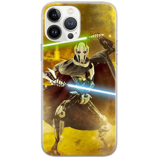 Etui Star Wars dedykowane do Iphone 12 PRO MAX, wzór: Grievous 001 Etui całkowicie zadrukowane, oryginalne i oficjalnie licencjonowane ERT Group