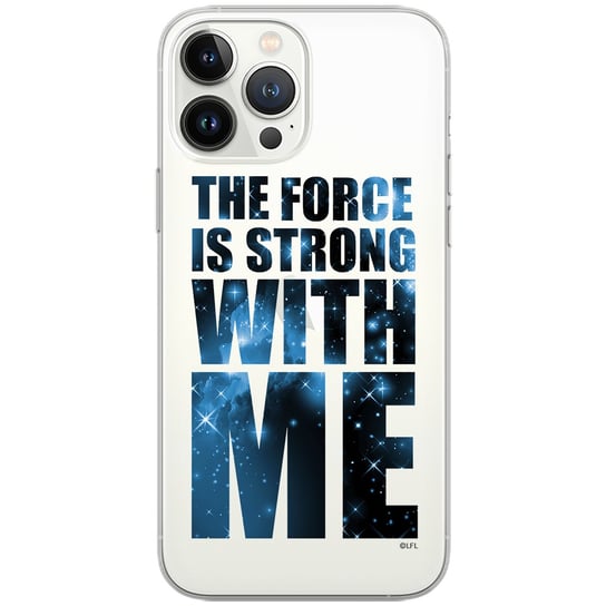 Etui Star Wars dedykowane do Iphone 13 MINI, wzór: Gwiezdne Wojny 015 Etui częściowo przeźroczyste, oryginalne i oficjalnie licencjonowane Star Wars gwiezdne wojny