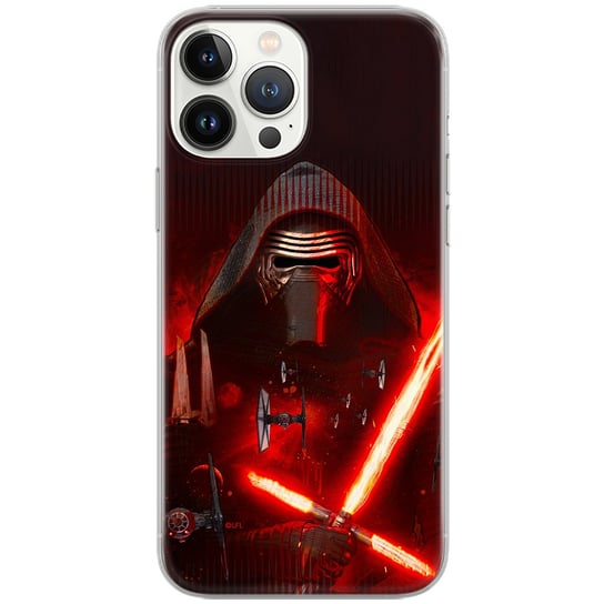 Etui Star Wars dedykowane do Iphone 13 PRO MAX, wzór: Kylo Ren 002 Etui całkowicie zadrukowane, oryginalne i oficjalnie licencjonowane ERT Group