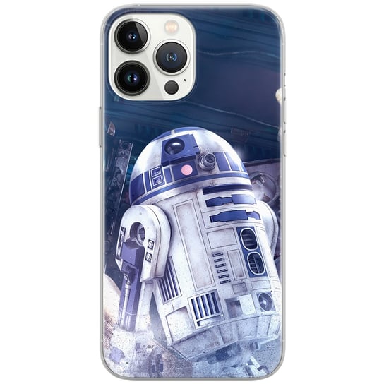 Etui Star Wars dedykowane do Iphone 13, wzór: R2D2 001 Etui całkowicie zadrukowane, oryginalne i oficjalnie licencjonowane ERT Group