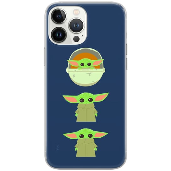Etui Star Wars dedykowane do Iphone 14 PLUS wzór: Baby Yoda 007 oryginalne i oficjalnie licencjonowane ERT Group