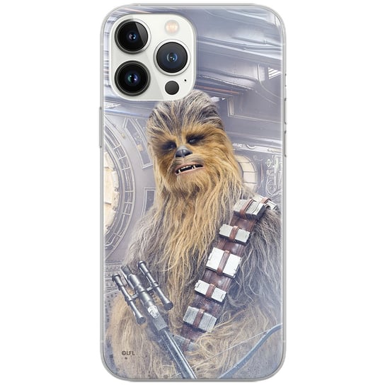Etui Star Wars dedykowane do Iphone 14 PRO MAX wzór: Chewbacca 002 oryginalne i oficjalnie licencjonowane ERT Group