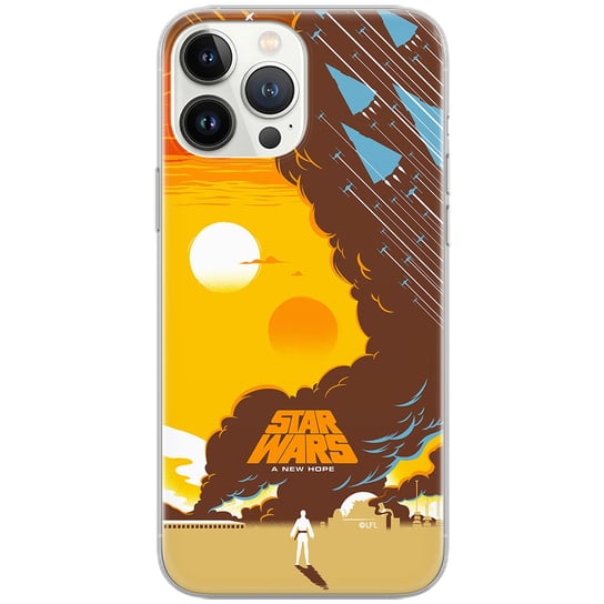 Etui Star Wars dedykowane do Iphone 14 PRO MAX wzór: Gwiezdne Wojny 027 oryginalne i oficjalnie licencjonowane ERT Group