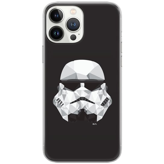 Etui Star Wars dedykowane do Iphone 14 PRO MAX wzór: Szturmowiec 008 oryginalne i oficjalnie licencjonowane ERT Group