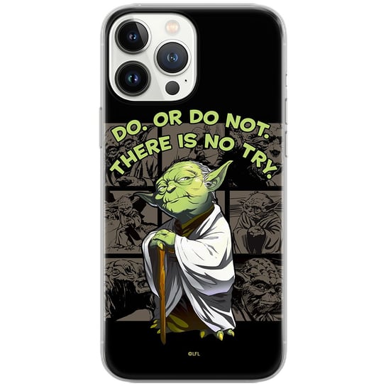Etui Star Wars dedykowane do Iphone 14 PRO wzór: Yoda 007 oryginalne i oficjalnie licencjonowane ERT Group