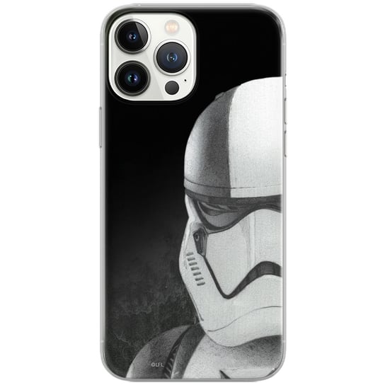 Etui Star Wars dedykowane do Samsung J6 2018, wzór: Szturmowiec 001 Etui całkowicie zadrukowane, oryginalne i oficjalnie licencjonowane Star Wars gwiezdne wojny