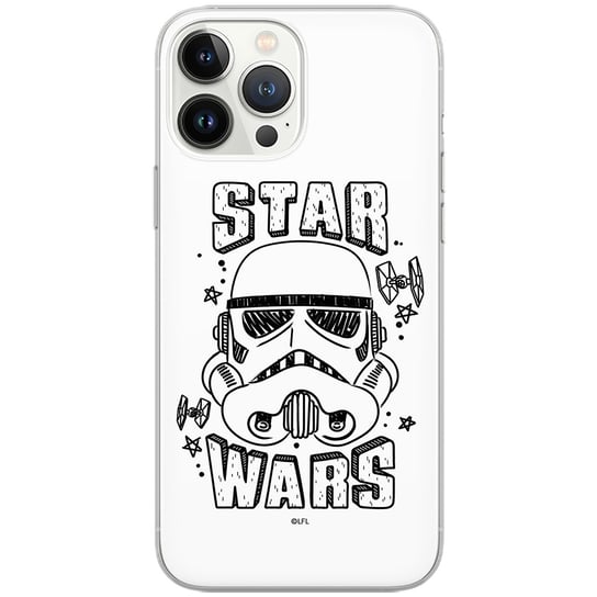 Etui Star Wars dedykowane do Samsung J6 PLUS, wzór: Szturmowiec 013 Etui całkowicie zadrukowane, oryginalne i oficjalnie licencjonowane Star Wars gwiezdne wojny